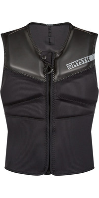 2023 Mystic Mens Block Kite Impact Vest Front Zip 35005.200107 - Black