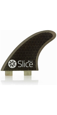 2023 Slice Ultralight Hex Core S7 FCS Compatible Surfboard Fins SLI-03 - Black