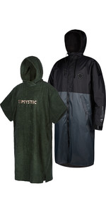 2021 Mystic Deluxe Explore Waterproof Changing Robe & Regular Changing Robe Bundle 210093/210138 - Black / Dark Leaf