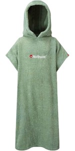 2021 Northcore Kids Beach Basha Changing Robe / Poncho NOCO24 - Green