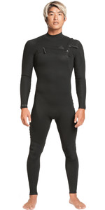 2021 Quiksilver Mens Highline 3/2mm Chest Zip GBS Wetsuit EQYW103114 - Black