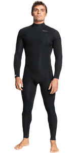 2021 Quiksilver Mens Sessions 3/2mm Back Zip GBS Wetsuit EQYW103124 - Black