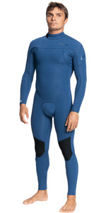 2021 Quiksilver Mens Sessions 4/3mm Back Zip GBS Wetsuit EQYW103123 - Insignia Blue