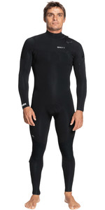 2021 Quiksilver Mens Sessions 3/2mm Zip Free GBS Wetsuit EQYW103126 - Black