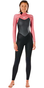 2021 Rip Curl Womens Omega 5/3mm Back Zip Wetsuit WSM9UW - Dusty Rose