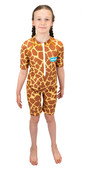 2021 Saltskin Junior Sun Suit STSKNGRFF03 - Giraffe
