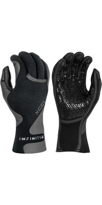 2023 Xcel Infiniti 3mm 5 Finger Wetsuit Gloves XW21AN039380 - Black