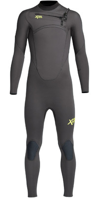 2024 Xcel Junior Comp 4/3mm Chest Zip Wetsuit kn43zxc0 - Graphite