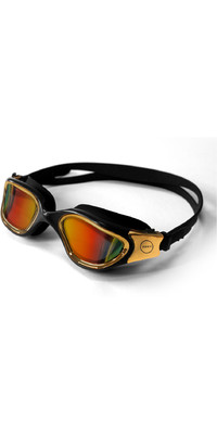 2024 Zone3 Vapour Swim Goggles SA18GOGVA - Black / Gold