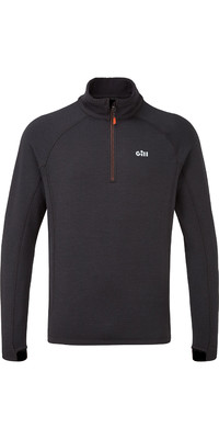 2024 Gill Mens OS Thermal Zip Neck Top 1081 - Graphite