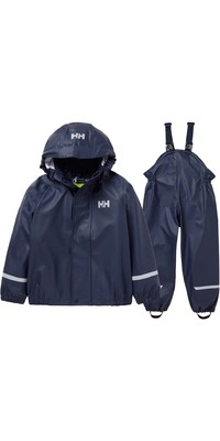 2023 Helly Hansen Junior Bergen 2.0 PU Rainset 40510 - Navy