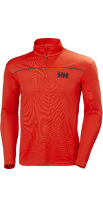 2022 Helly Hansen Mens HP 1/2 Zip Pullover 30208 - Alert Red