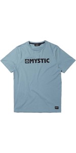 2022 Mystic Mens Brand Tee 35105220329 - Grey / Blue