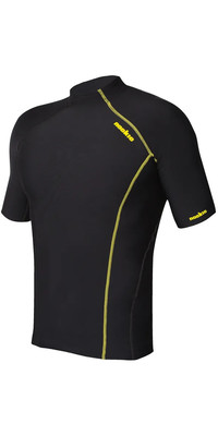 2023 Nookie Softcore Short Sleeve Base Layer TH50 - Black / Yellow