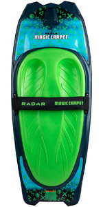 2022 Radar Magic Carpet Kneeboard 220320 - Teal / Fluorescent Green