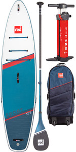 2022 Red Paddle Co 11'3 Sport Stand Up Paddle Board, Bag, Pump, Paddle & Leash - Prime Package