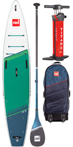 2022 Red Paddle Co 13'2 Voyager Plus Stand Up Paddle Board, Bag, Pump, Paddle & Leash - Prime Package