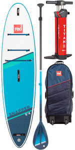 2022 Red Paddle Co Snapper 9'4 Stand Up Paddle Board, Bag, Pump, Paddle & Leash - Cruiser Tough Package