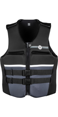 2022 Ronix Mens Covert CGA Impact Vest 224065 - Black / Charcoal