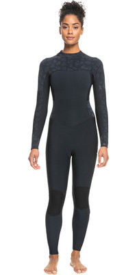 2023 Roxy Womens Swell Series 5/4/3mm Back Zip Wetsuit ERJW103127 - Black