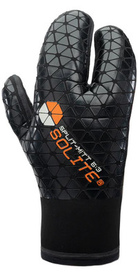 2023 Solite 5:3 Split-Mitt Wetsuit Gloves 21017 - Black
