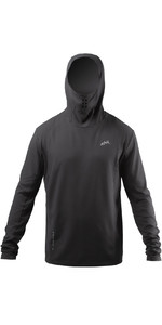 2022 Zhik Mens Motion Long Sleeve Hooded Top ATP-0100-M-ANT - Anthracrite