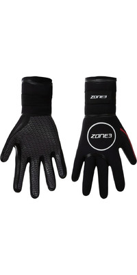 2023 Zone3 Neoprene Heat-Tech Warmth Gloves NA18UHTG101 - Black / Red
