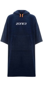 2022 Zone3 Towelling Changing Robe / Poncho OW22UTCR103 - Navy