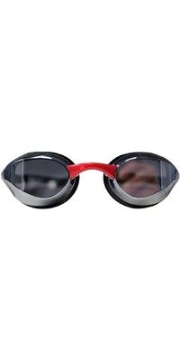 2023 Zone3 Volare Streamline Racing Swimming Goggles SA18GOGVO - Mirror Lens / Black / Red