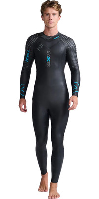 2024 2XU Mens P:2 Propel Swim Wetsuit MW4990c - Black / Aloha