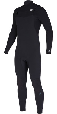 2023 Billabong Mens Furnace Comp 5/4mm Chest Zip Wetsuit ABYW100180 - Black