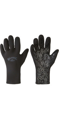 2024 Billabong Womens 2mm Synergy Wetsuit Gloves ABJHN00102 - Black