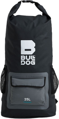 2024 Bulldog 25L Dry Backpack BDDBP-25 - Black / Petrol