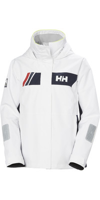 2024 Helly Hansen Womens Newport Inshore Sailing Jacket 34335 - White