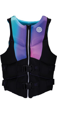 2023 Hyperlite Womens Logic CGA Wake Impact Vest H23V-CGA-W - Black / Purple