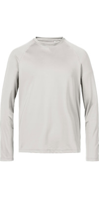 2023 Musto Mens Evolution Sunblock Long Sleeve T-Shirt 2.0 81155 - Platinum