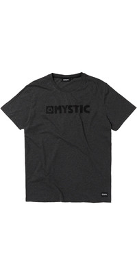 2023 Mystic Mens Brand Tee Shirt 35105.22033 - Asphalt Melee