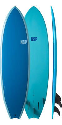 2023 NSP Elements HDT Fish Surfboard NEFS09 - Ocean Blue