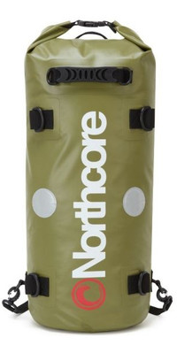 2023 Northcore 20L Dry Bag Backpack NOCO67FC - Olive