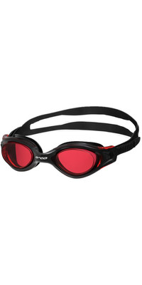 2024 Orca Killa Vision Swimming Goggles NA3300 - Red / Black