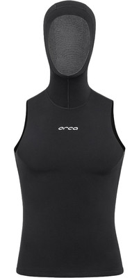 2023 Orca Mens Heatseeker Hooded Neoprene Swim Vest NA42 - Black