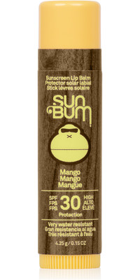 2023 Sun Bum Original 30 SPF Sunscreen CocoBalm Lip Balm 4.25g SB338796 - Mango