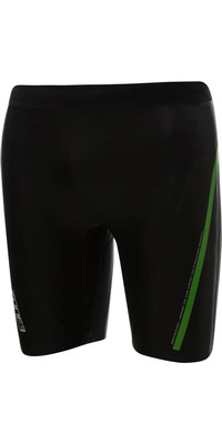 2023 Zone3 'The Next Step' 3/2mm Neoprene Buoyancy Swim Shorts NA18MBSN101 - Black / Green