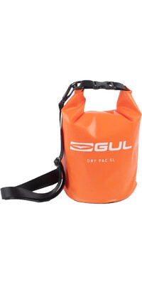 2024 Gul 5L Hvy Duty Dry Bag LU0116-B9 - Orange / Black