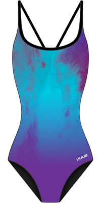 2024 Huub Womens Kat Swim Costume COSMATH - Blue / Purple