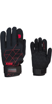 2024 Jobe Mens Stream Gloves - Black / Red
