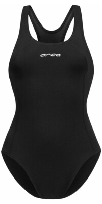 2024 Orca Womens Core One Piece Swimsuit MS51 - Black