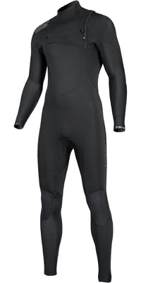 2024 Prolimit Mens Shield 5/3mm Zip Free Wetsuit 400.33210.010 - Black
