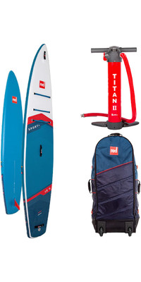 2024 Red Paddle Co 14'0'' Sport+ MSL Stand Up Paddle Board, Bag & Pump 001-001-002-0072 - Blue