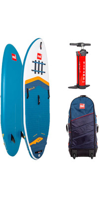 2024 Red Paddle Co 9'6'' Wild MSL Stand Up Paddle Board, Bag & Pump 001-001-005-0057 - Blue